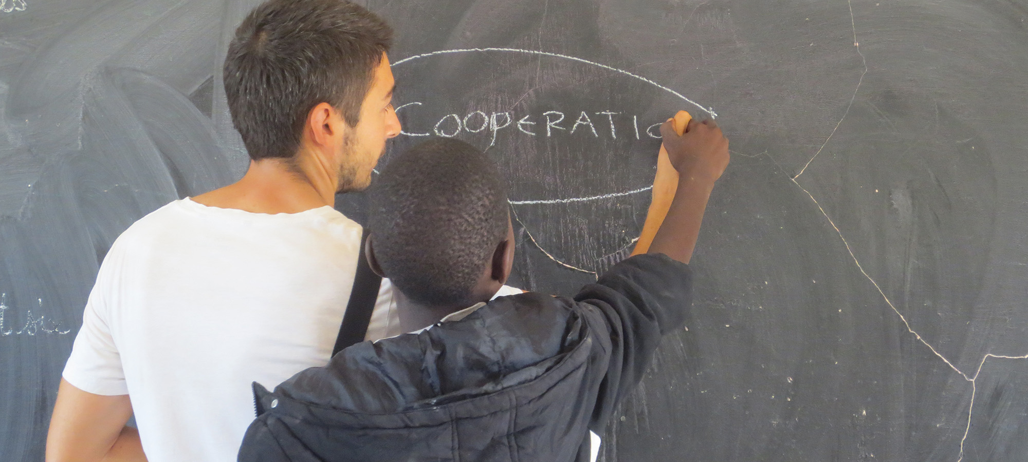 Raoul Vecchio attivista umanitario insegna in Senegal